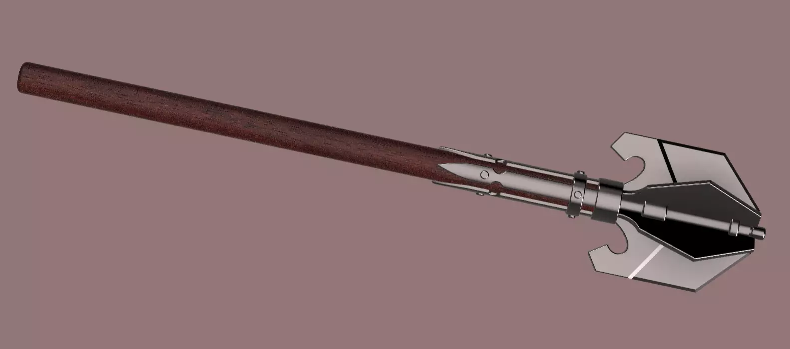 Baldurs Gate 3 - Shadowheart mace 3D print model