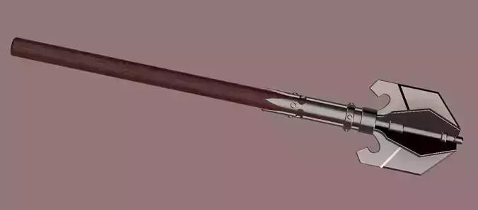 Baldurs Gate 3 - Shadowheart mace 3D print model