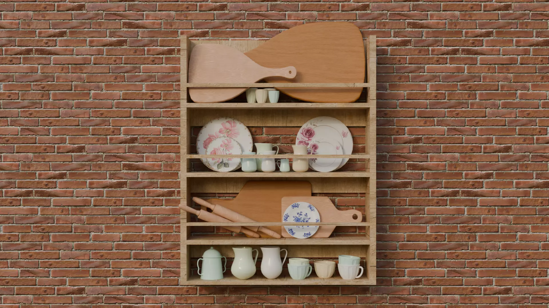 new kitchen accessories 3D model_0