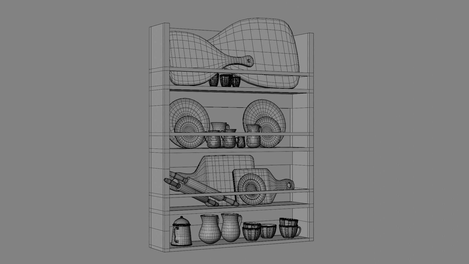 new kitchen accessories 3D model_6