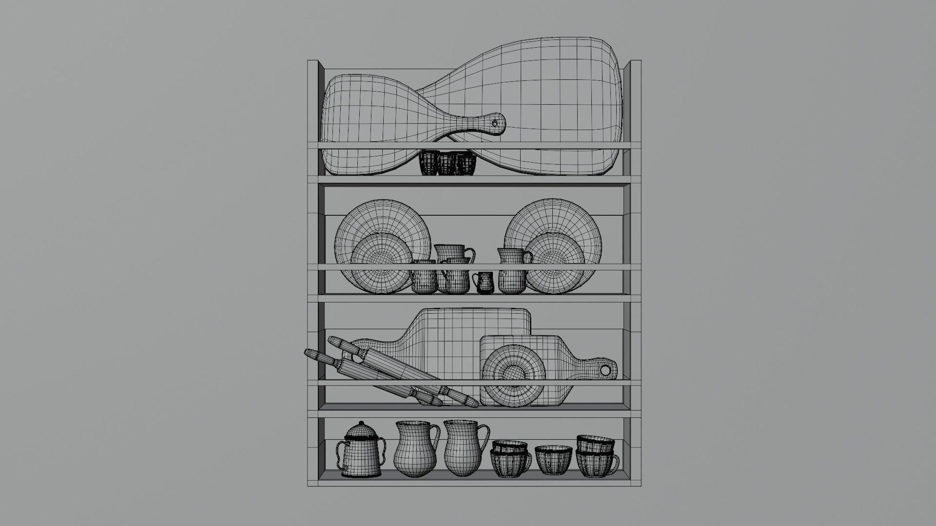 new kitchen accessories 3D model_5