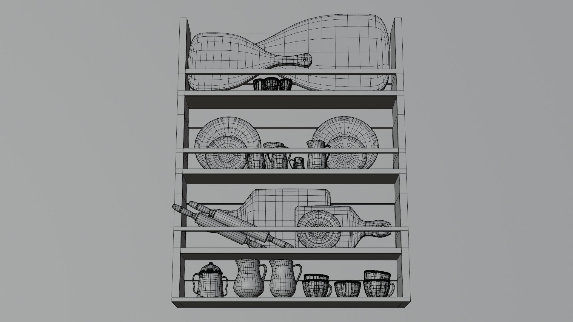 new kitchen accessories 3D model_7
