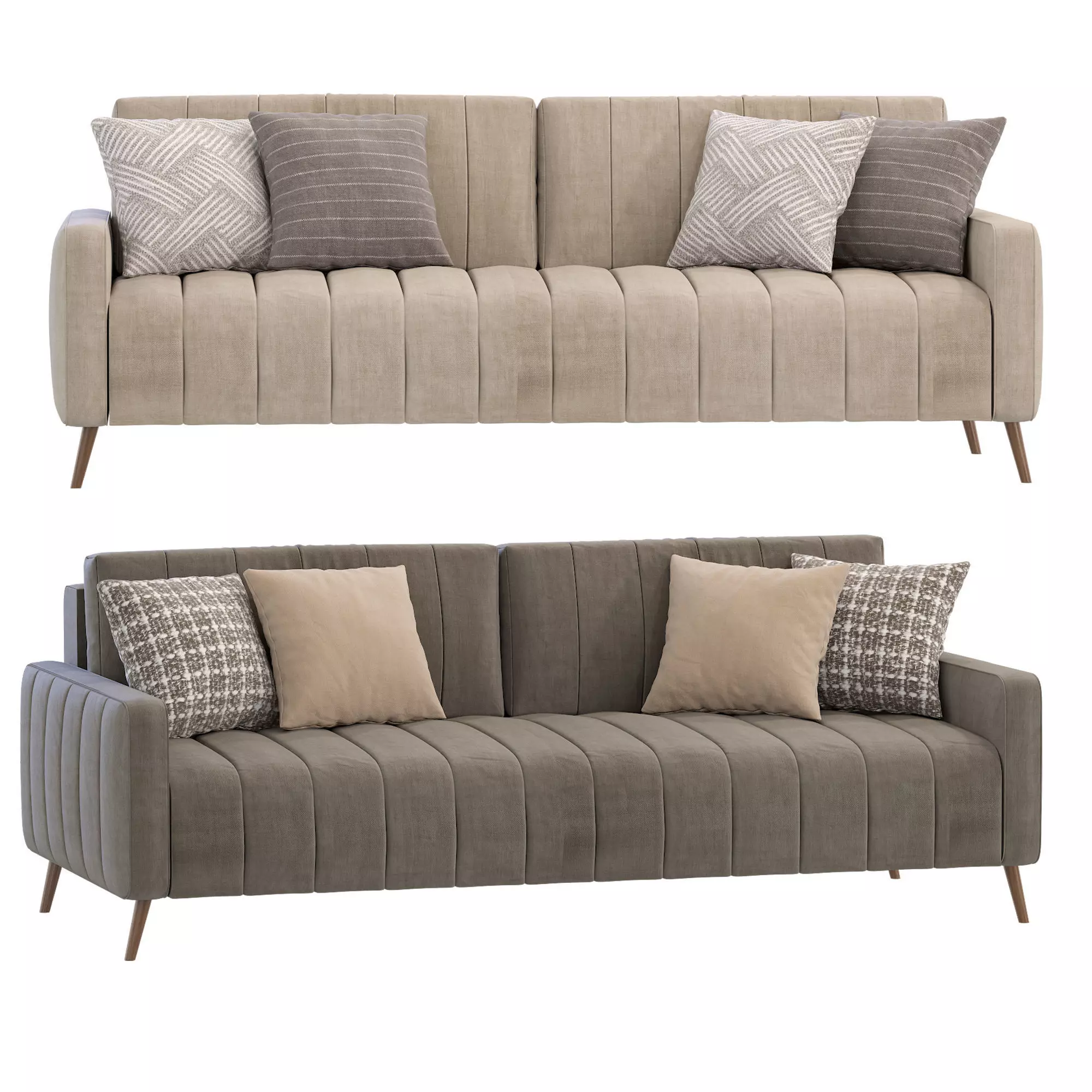 Sofa Markful by Divan ru 3D model_0