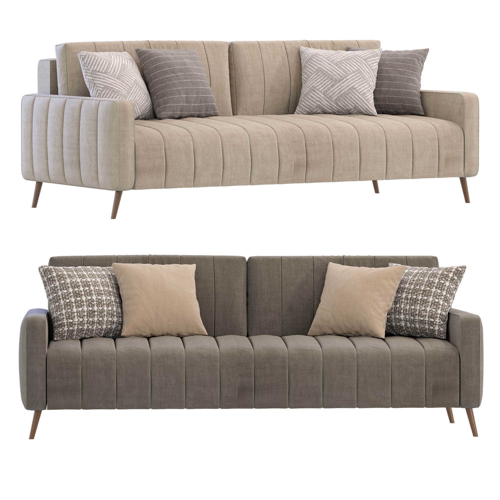 Sofa Markful by Divan ru 3D model_2