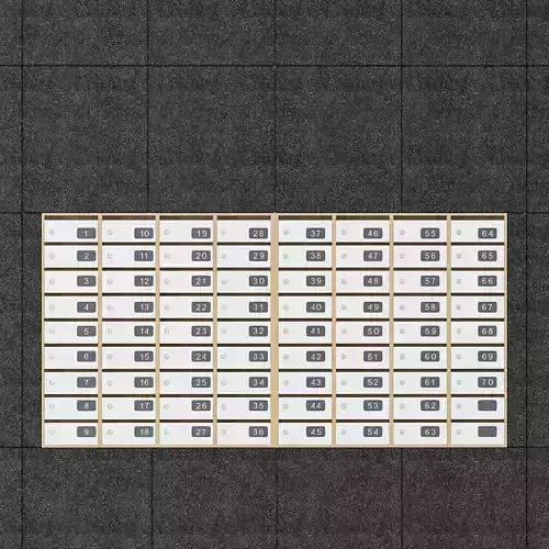 Mailbox 3D model