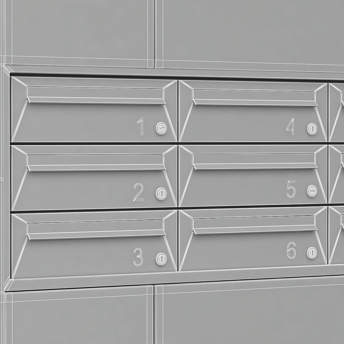 Mailbox 3D model_2