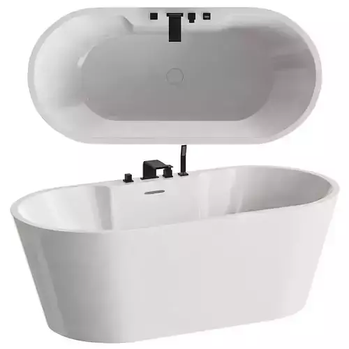  Acrylic bathtub ABBER