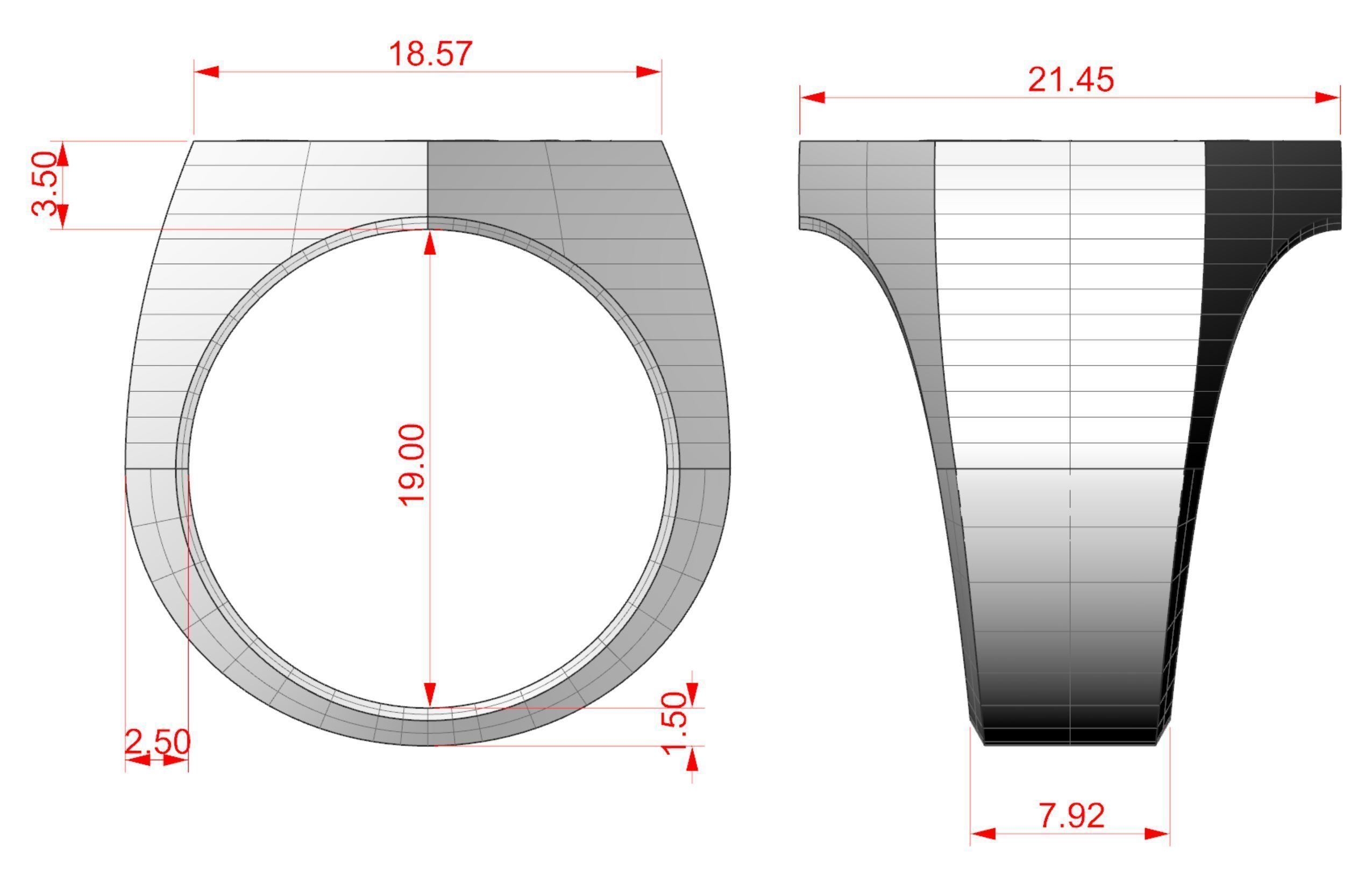 Ring 141223 3D print model_5