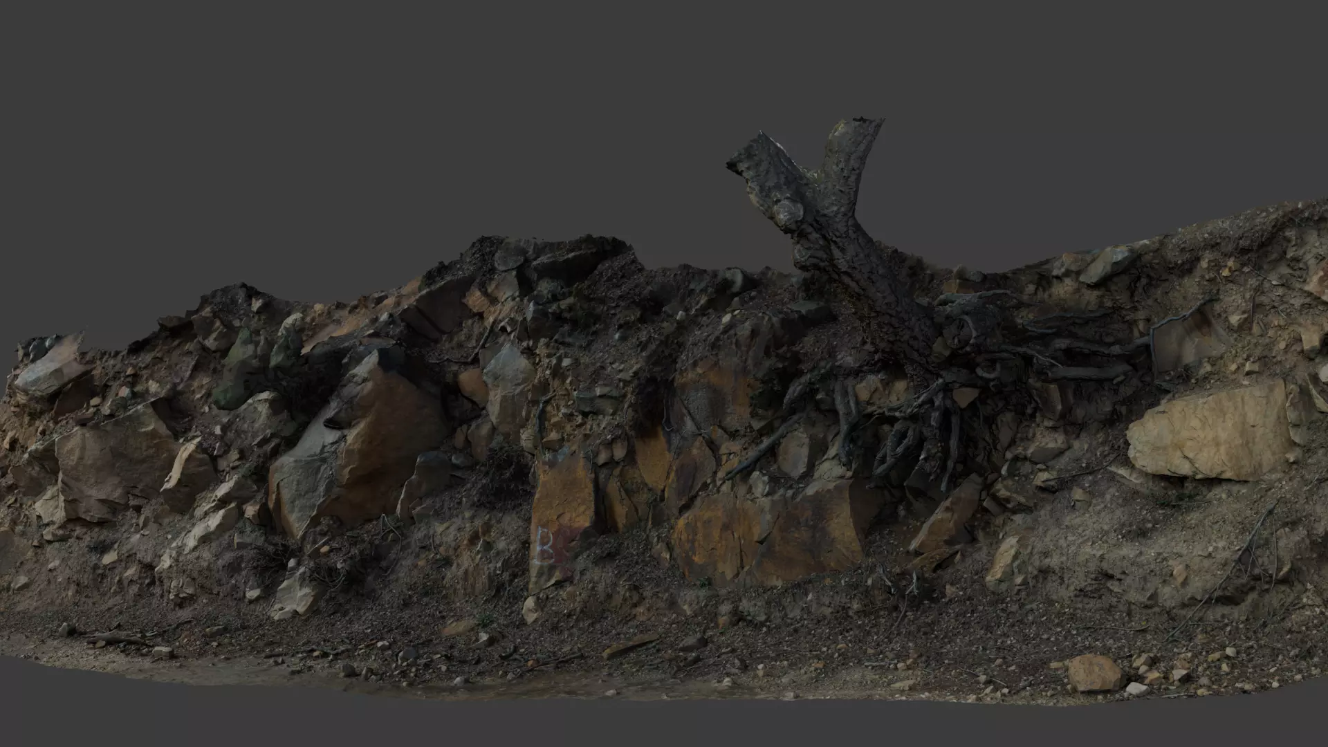 lapenarockridge03 3D model_0