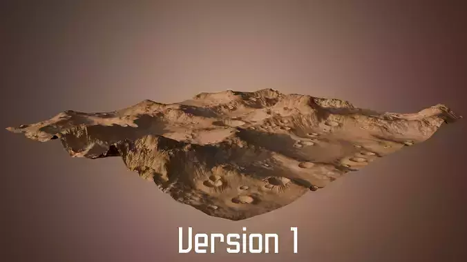 Mars Surface 3D model