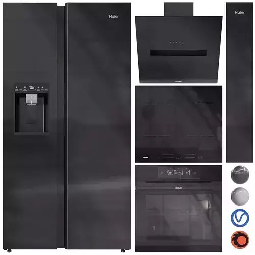 Haier Appliance Collection Set 01 3D model