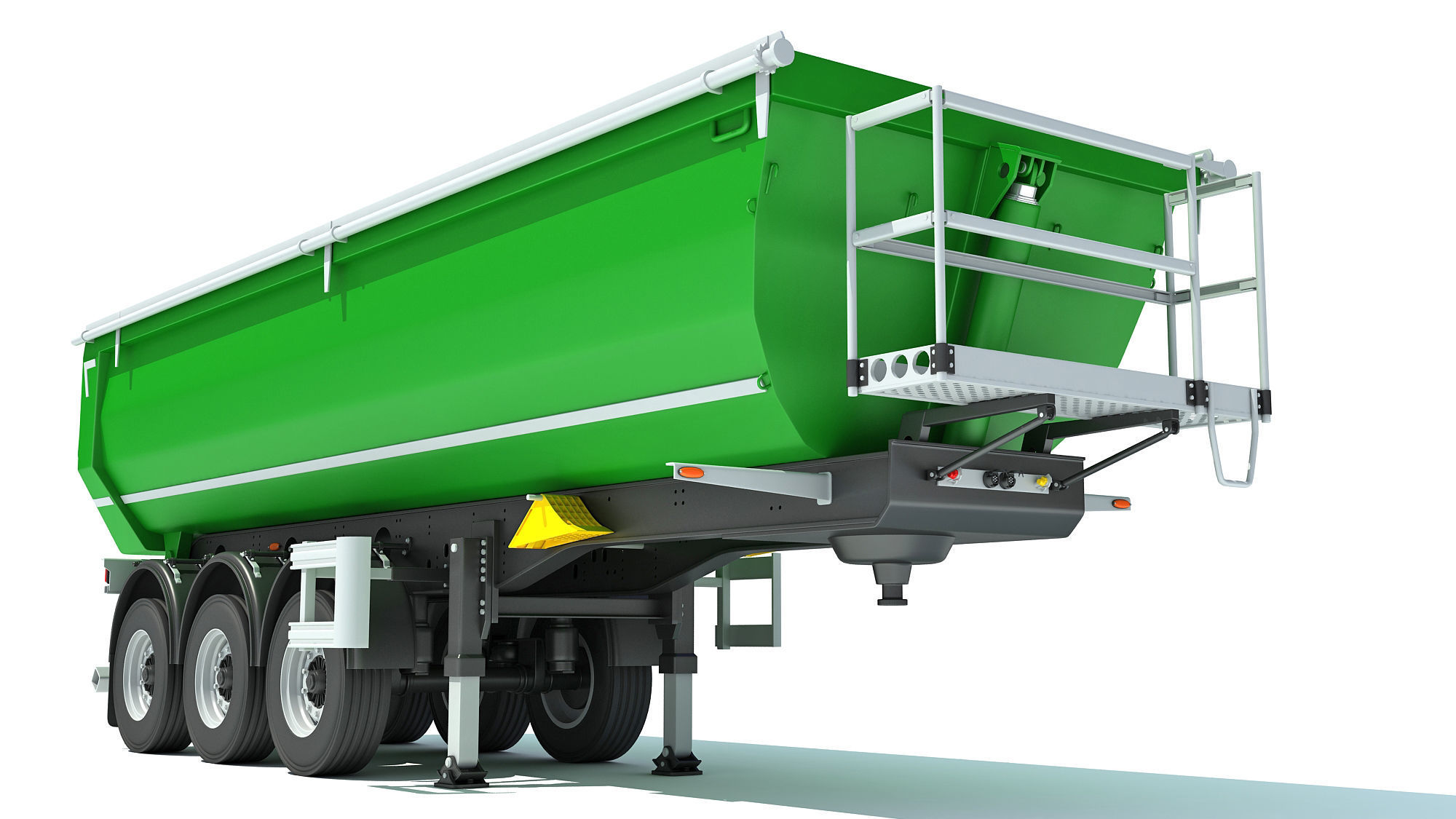 Farm Trailer 3D model_8