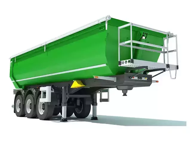 Farm Trailer 3D model