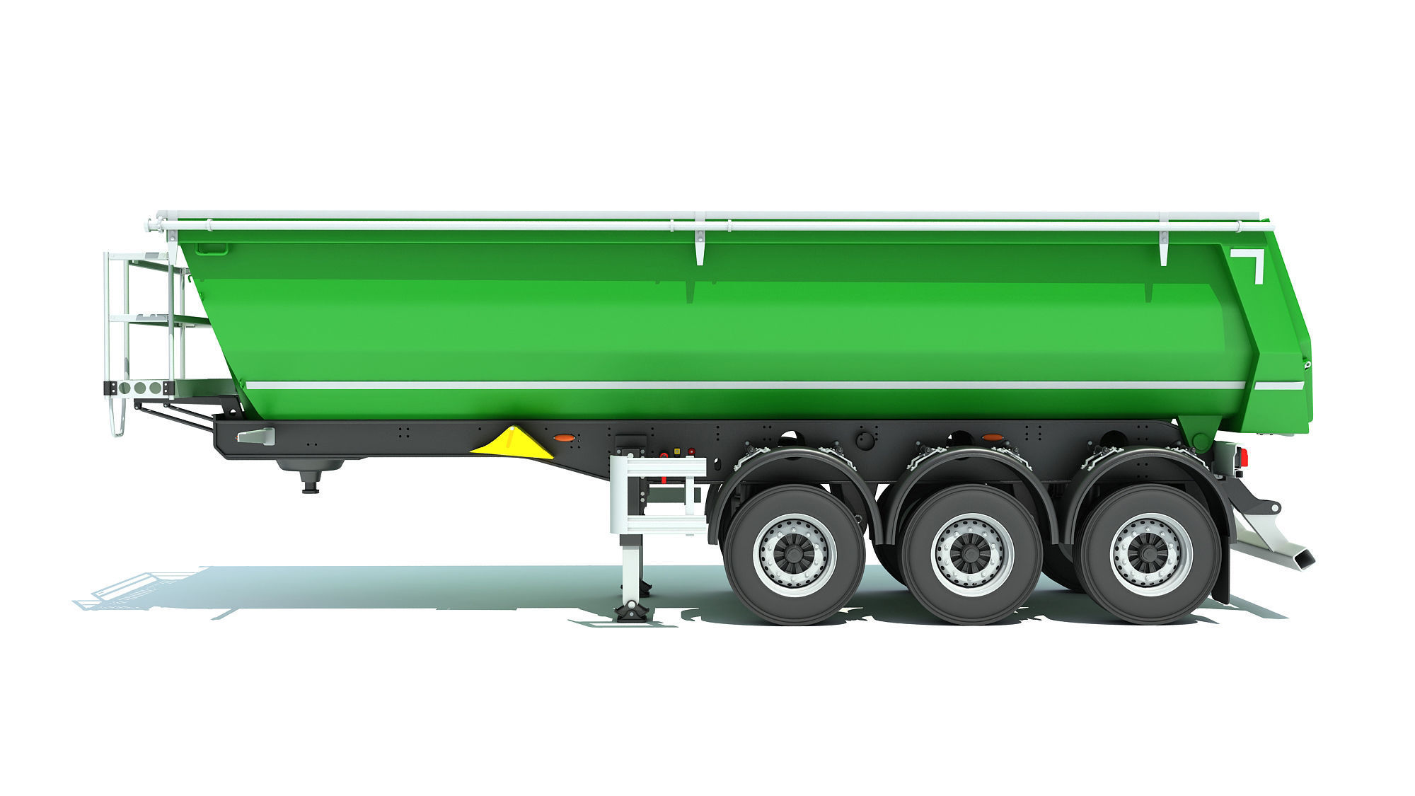 Farm Trailer 3D model_2