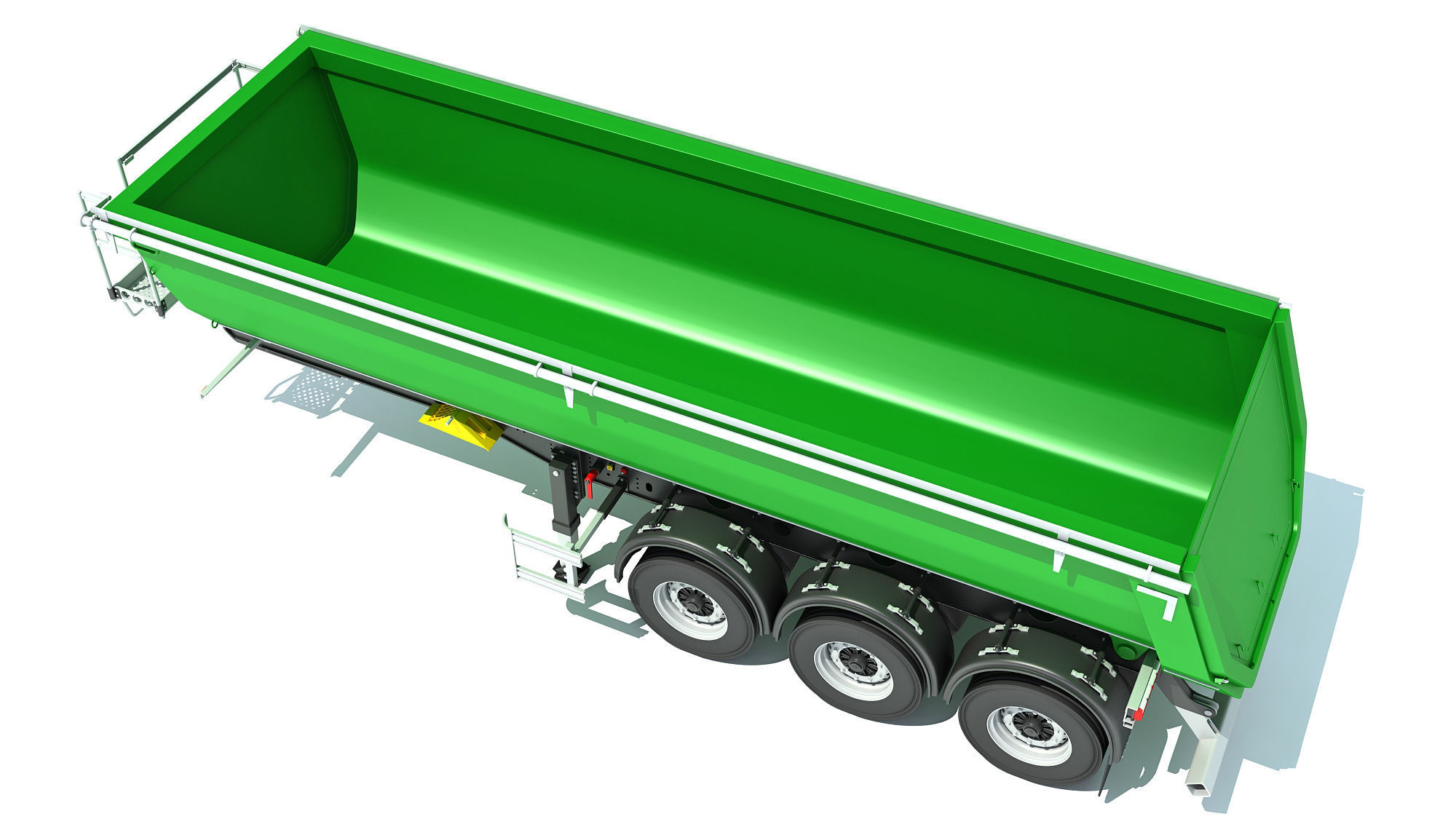 Farm Trailer 3D model_4