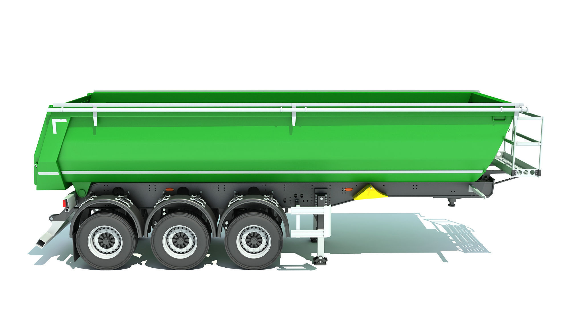 Farm Trailer 3D model_7