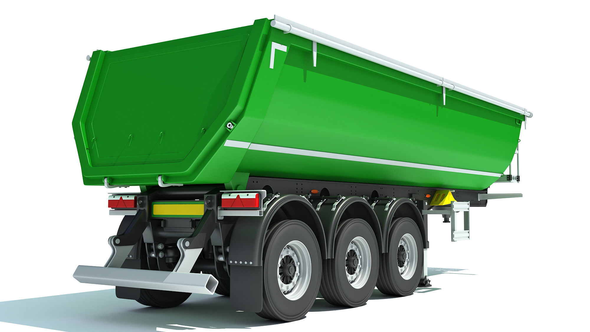 Farm Trailer 3D model_6