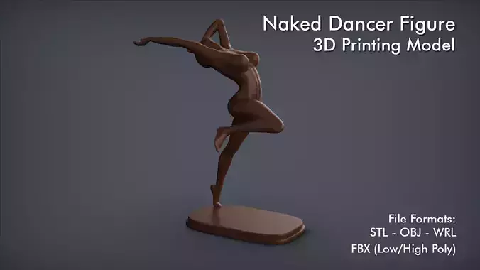 Female Dancer 3D print model