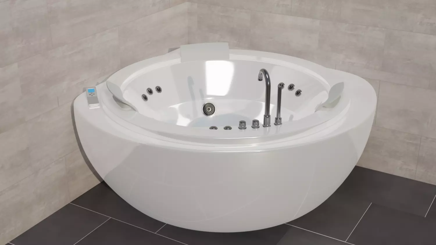 Jacuzzi 3D model_0