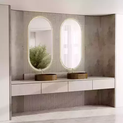 Bathroom furniture by inbani faucet set 91