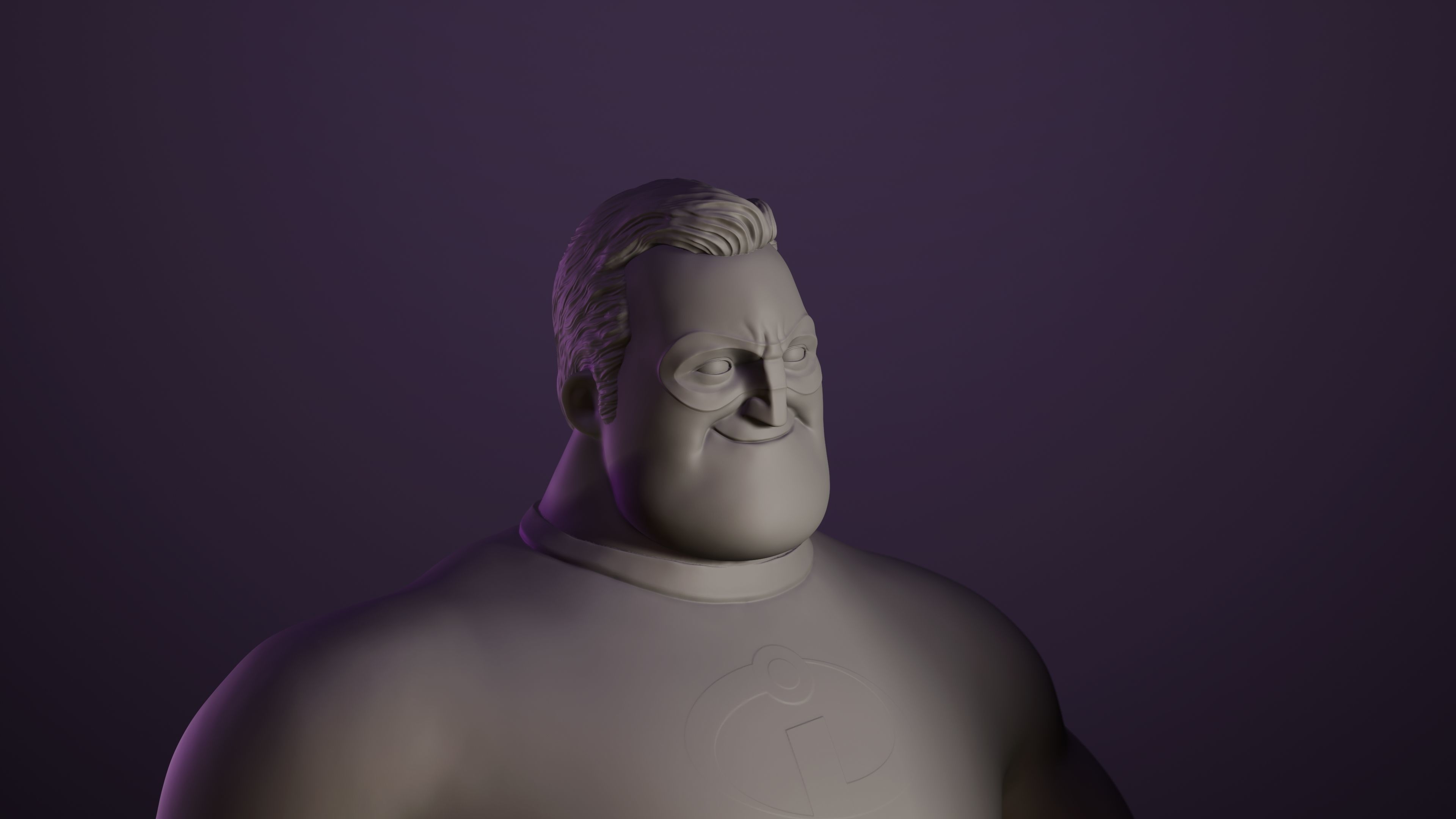 Mr Incredible 3D print model_3