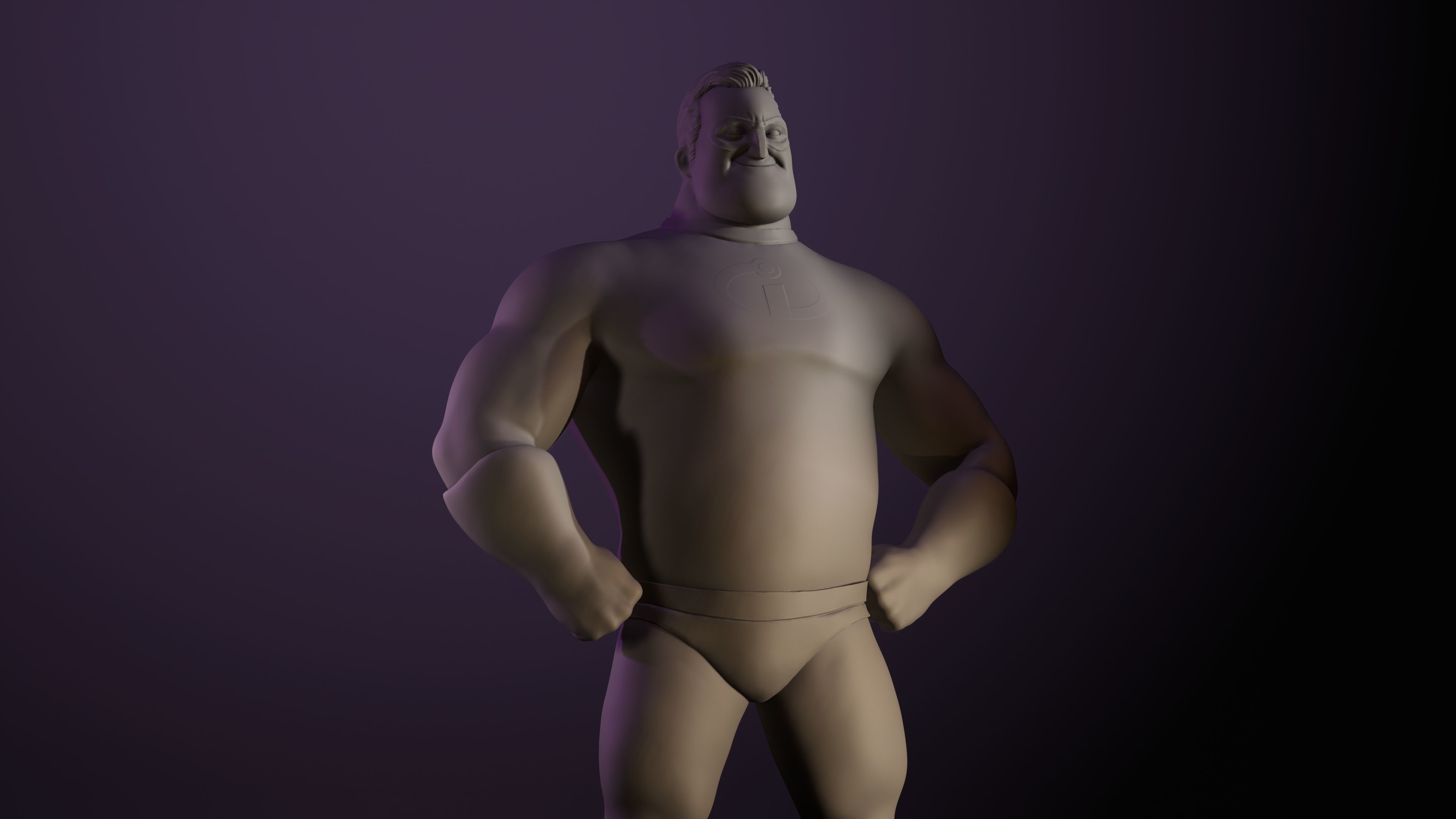 Mr Incredible 3D print model_5