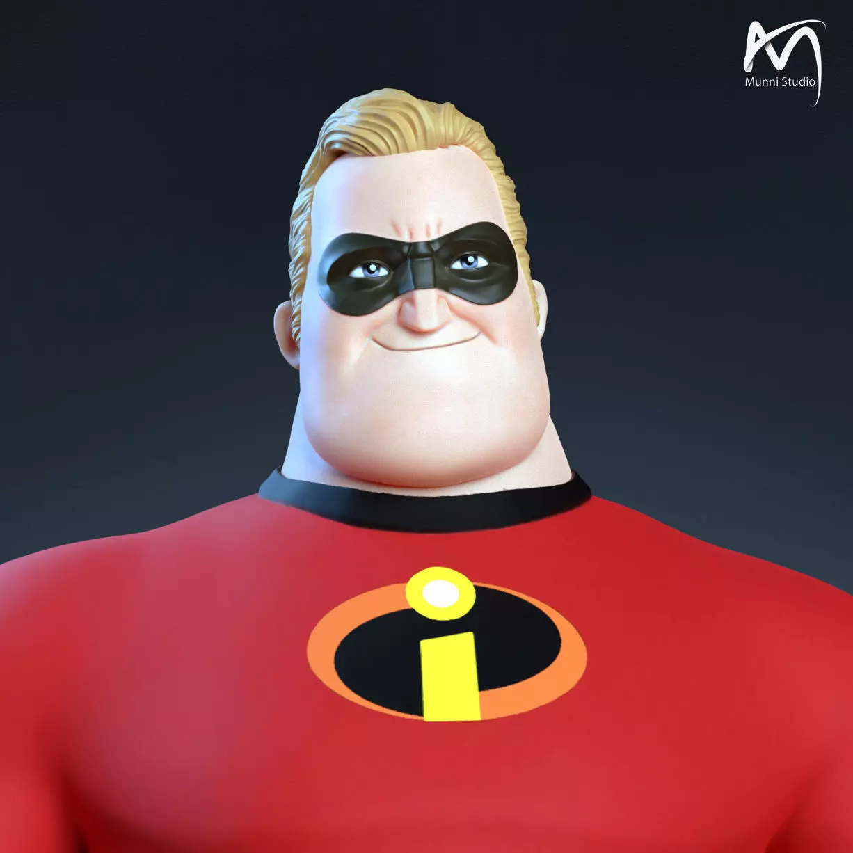 Mr Incredible 3D print model_0