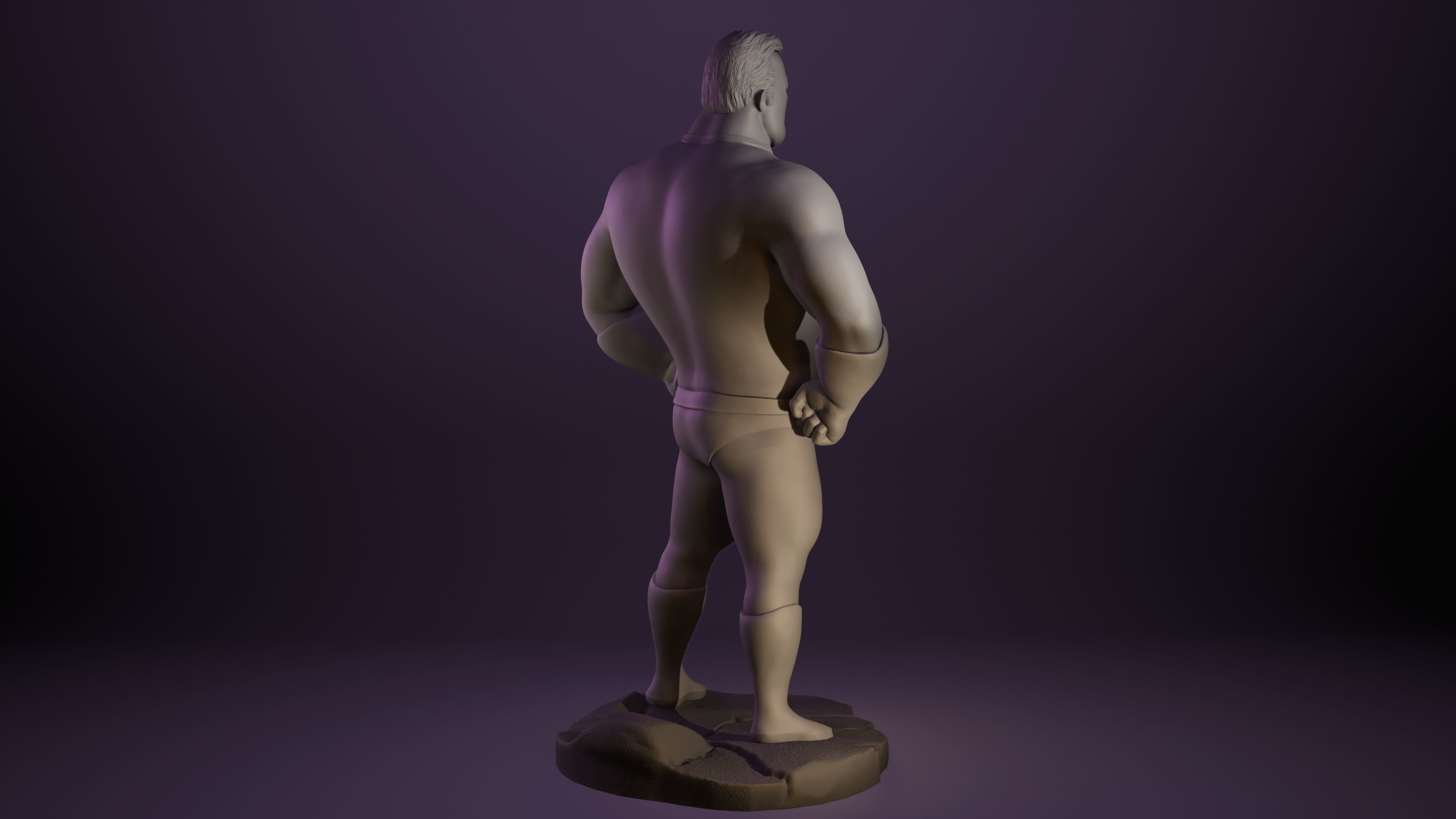 Mr Incredible 3D print model_11