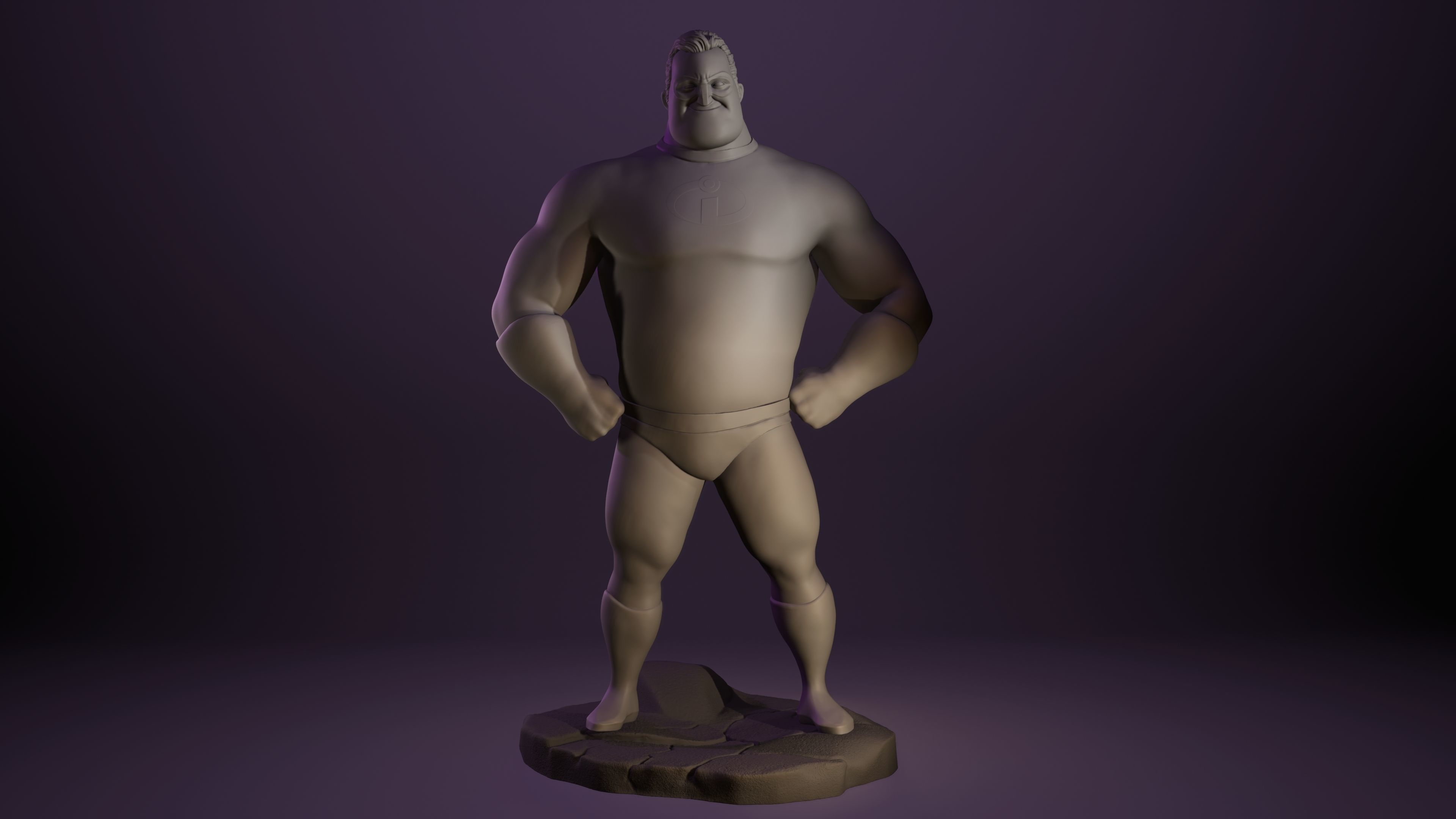 Mr Incredible 3D print model_6