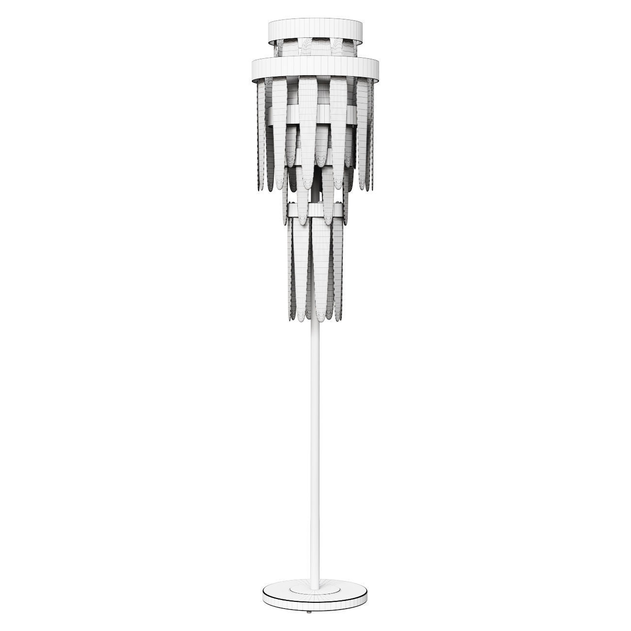 BABEL by Luxxu floor lamp 3D model_1