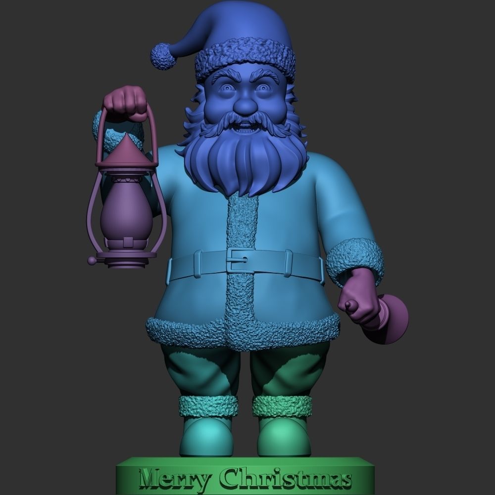 SANTA CLAUS 3D print model 3D print model_4