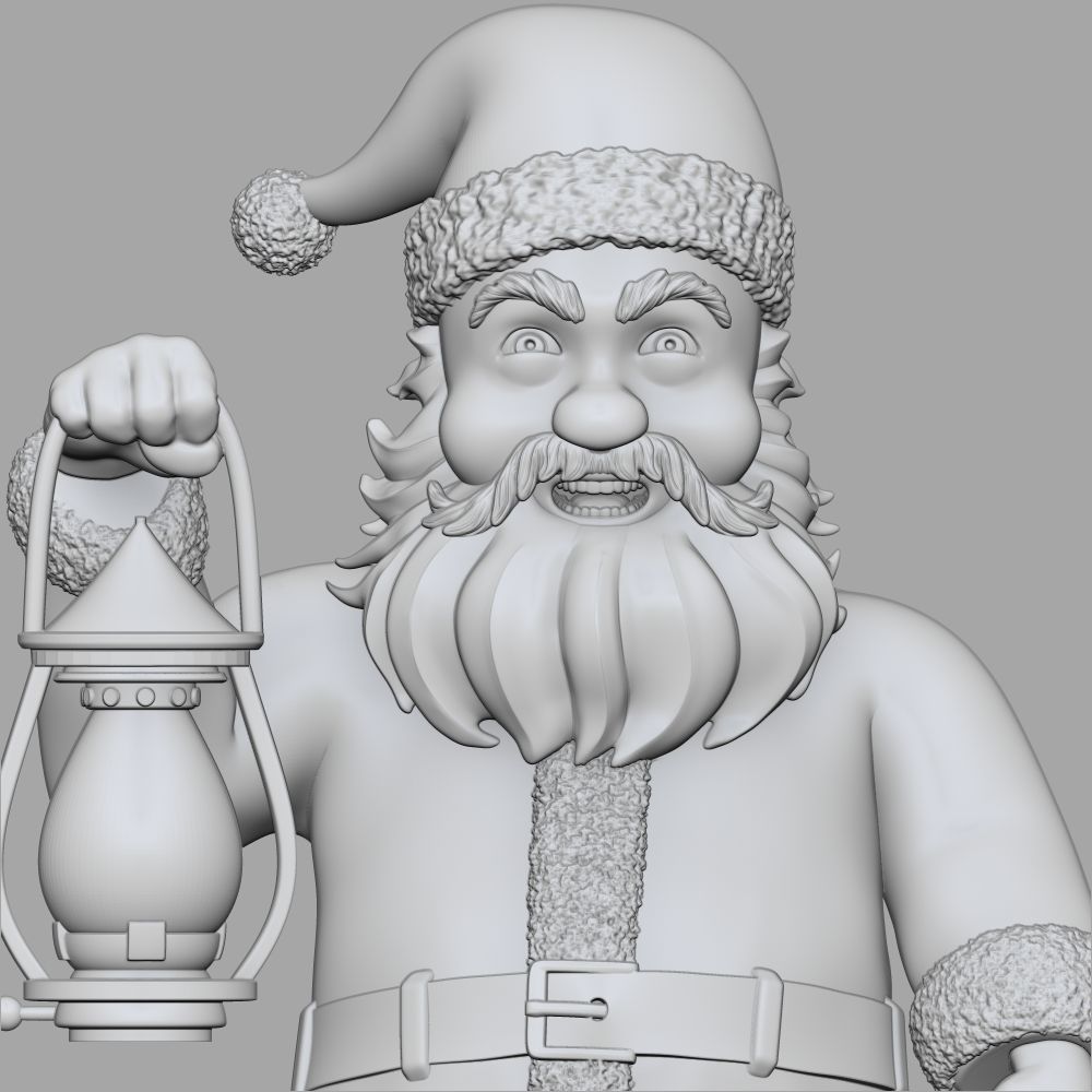 SANTA CLAUS 3D print model 3D print model_5