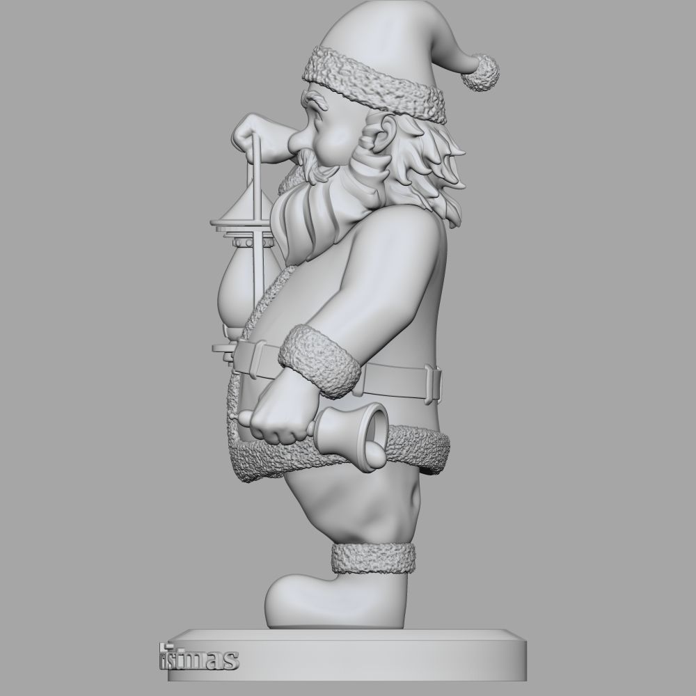 SANTA CLAUS 3D print model 3D print model_2