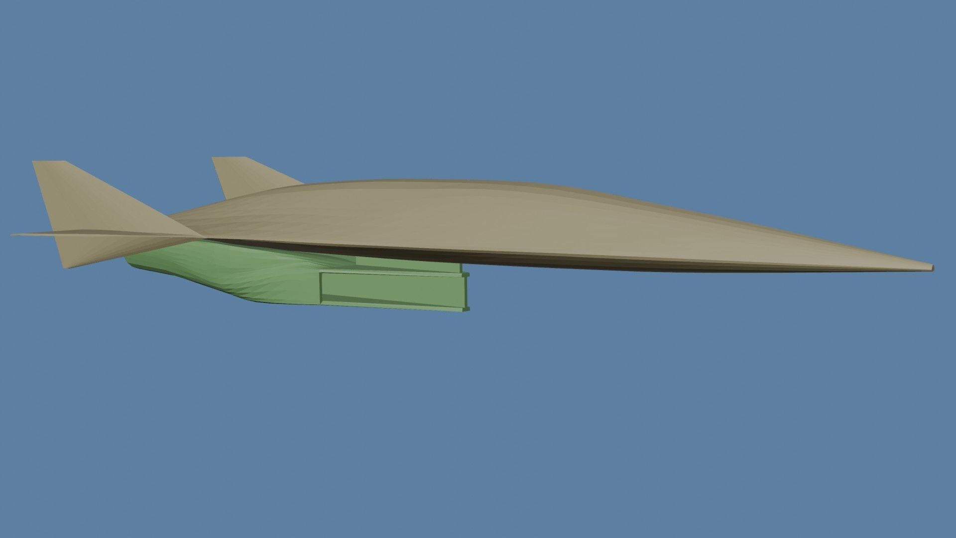 Mach 6 Advanced Manned Interceptor 3D print model_4