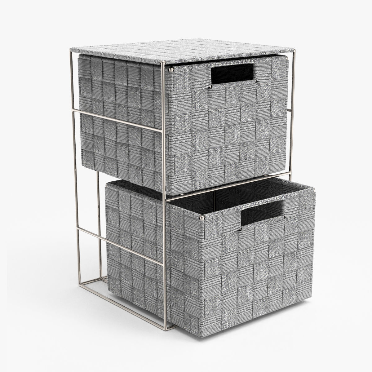 Bathroom Cabinet Low-poly 3D model_1