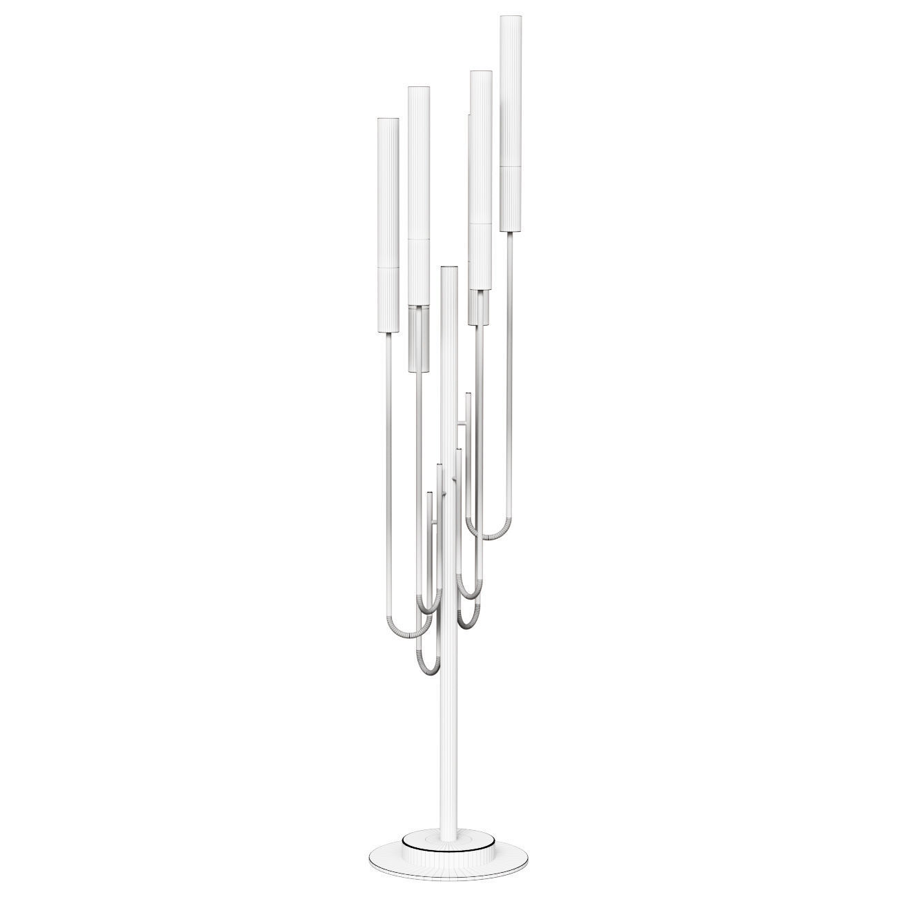 Outdoor designer lamp GALA by Luxxu 3D model_1