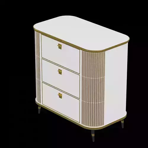 Bed Side Table 3D model