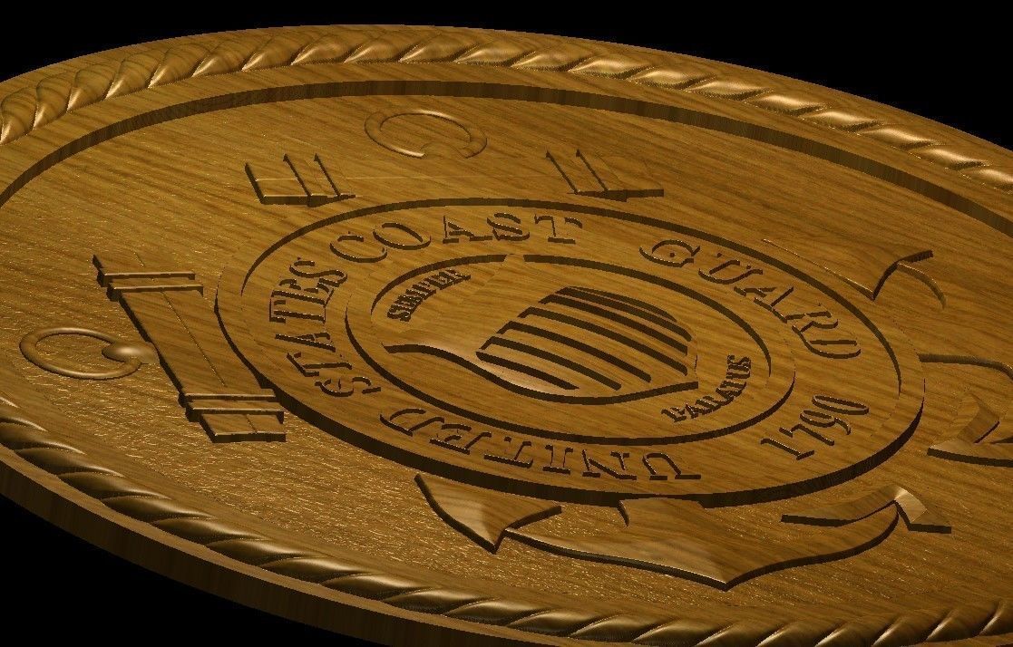 US Coast Guard 3D print model_2