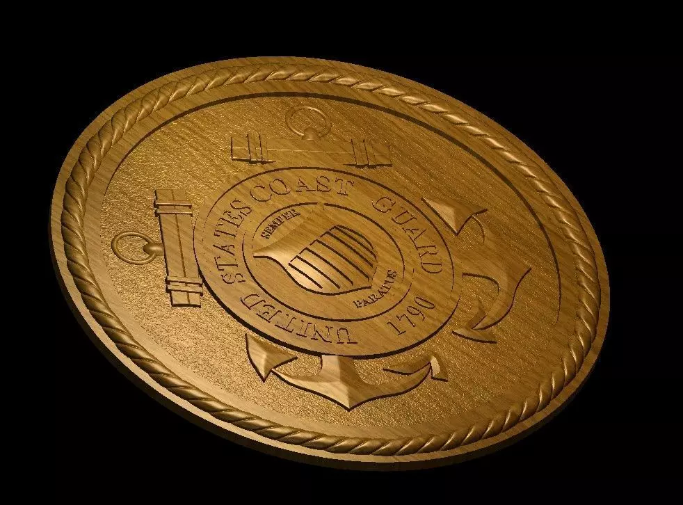 US Coast Guard 3D print model_0