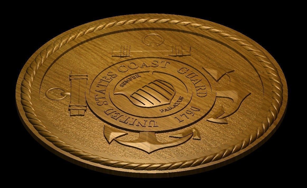 US Coast Guard 3D print model_3