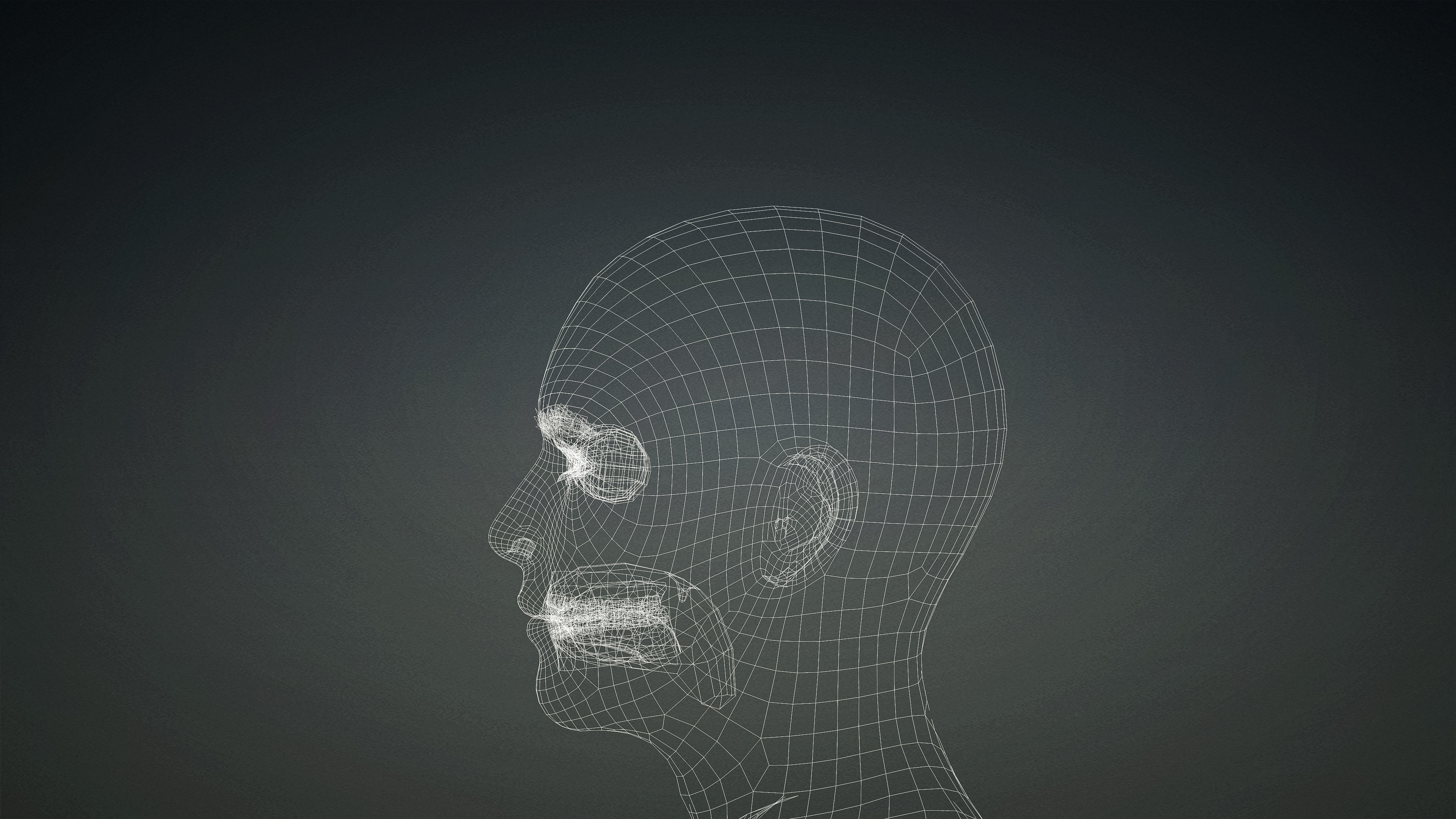 High Quality Realistic Male Base Mesh -Fully Rigged- Low-poly 3D model_19