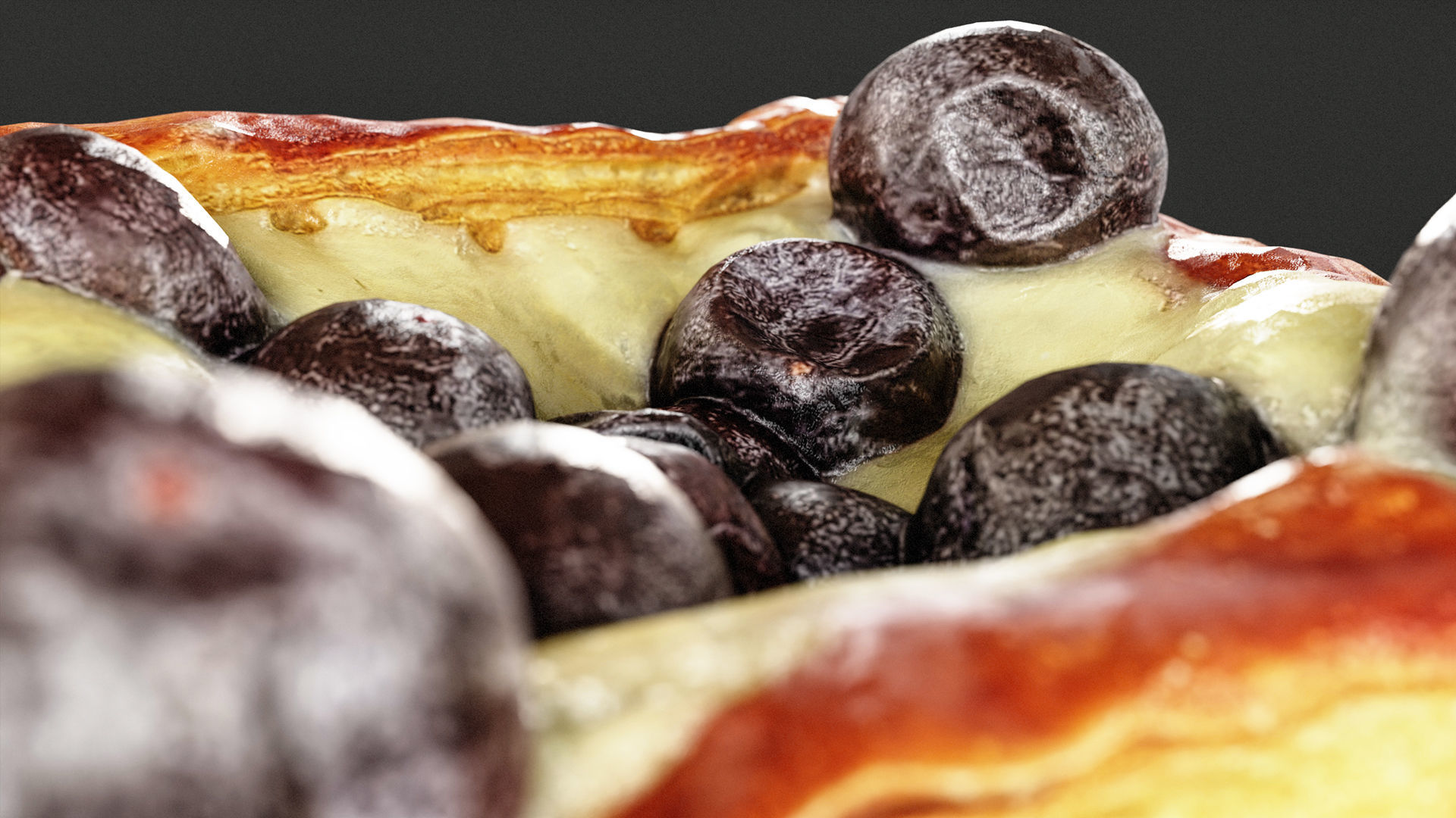 Pastry Set 03 Low-poly 3D model_7