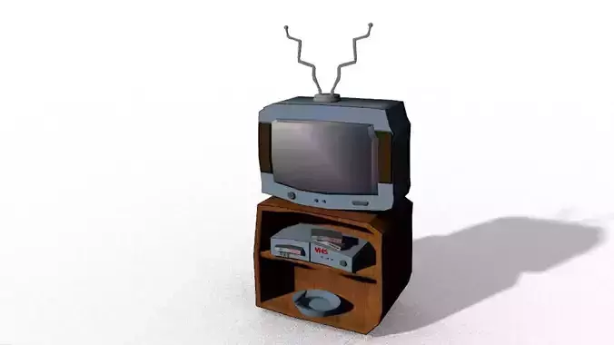 cartoon television tv vintage unit video 