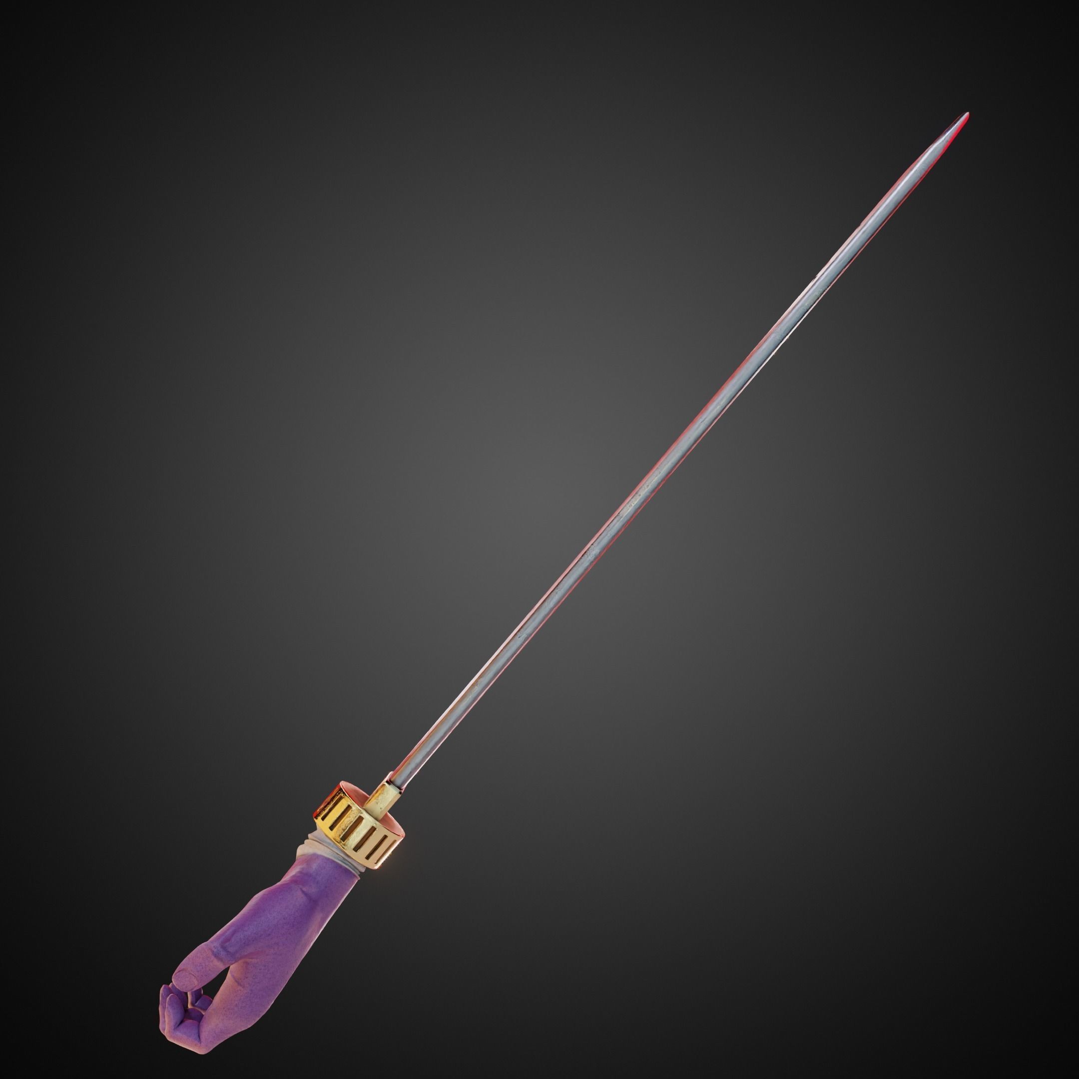 JuJuTsu Kaisen ShigemoHand Sword for Cosplay 3D print model_1