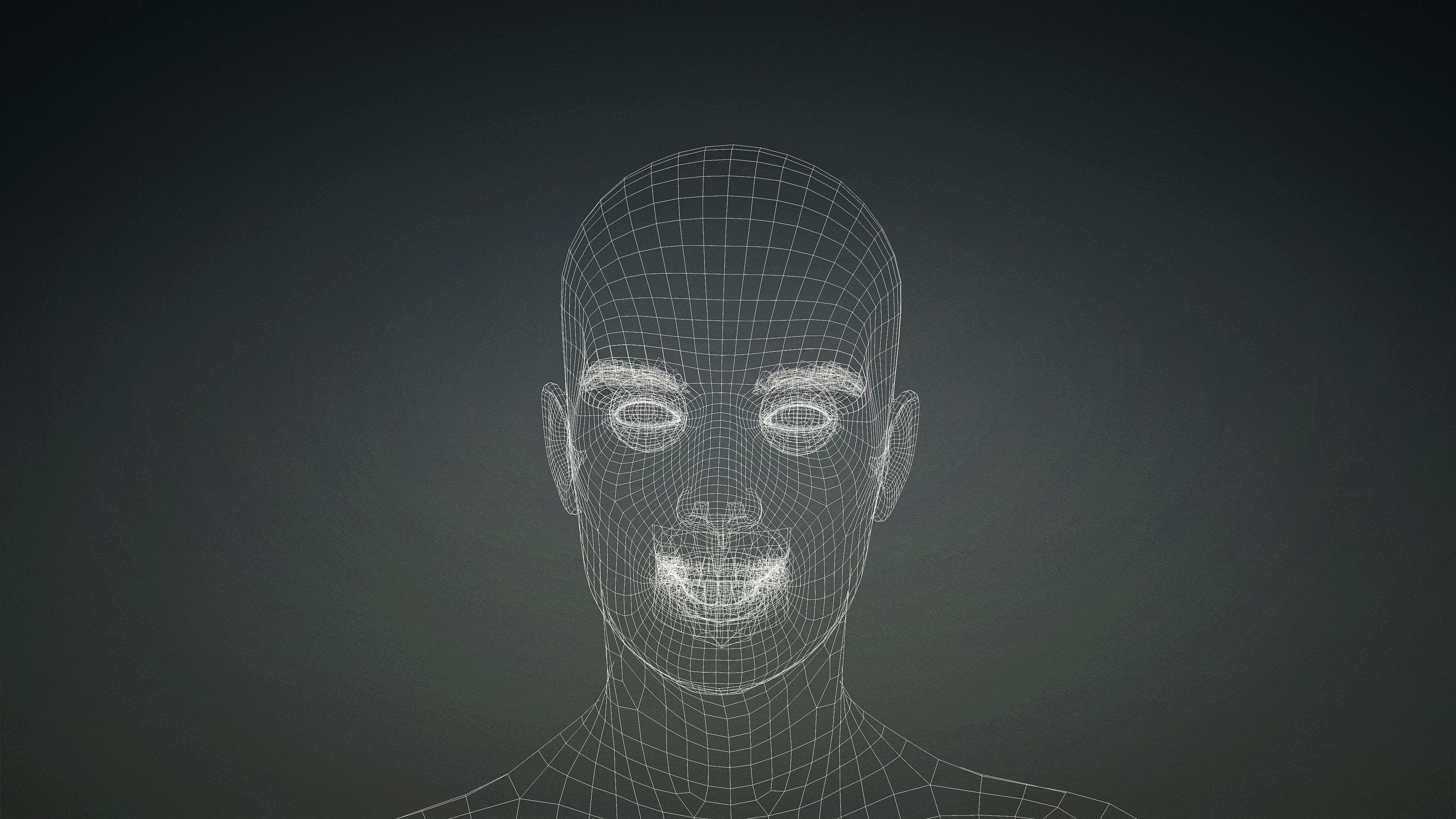 High Quality 3 Realistic Male Base Meshes -Fully Rigged- 3D Model Collection_77