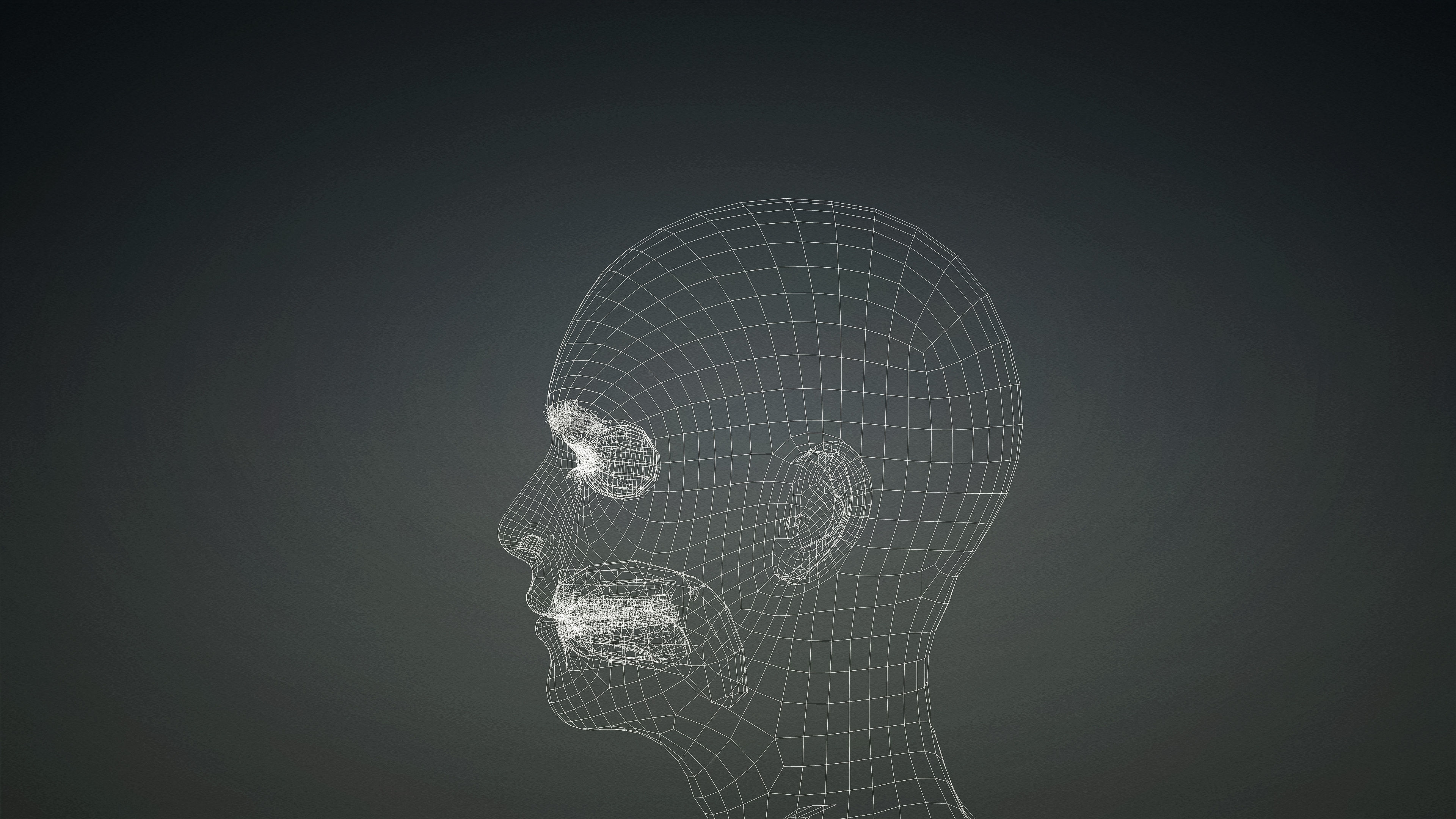 High Quality 3 Realistic Male Base Meshes -Fully Rigged- 3D Model Collection_88