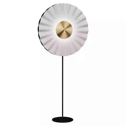Floor designer lamp Reine by Roche Bobois white 3D model