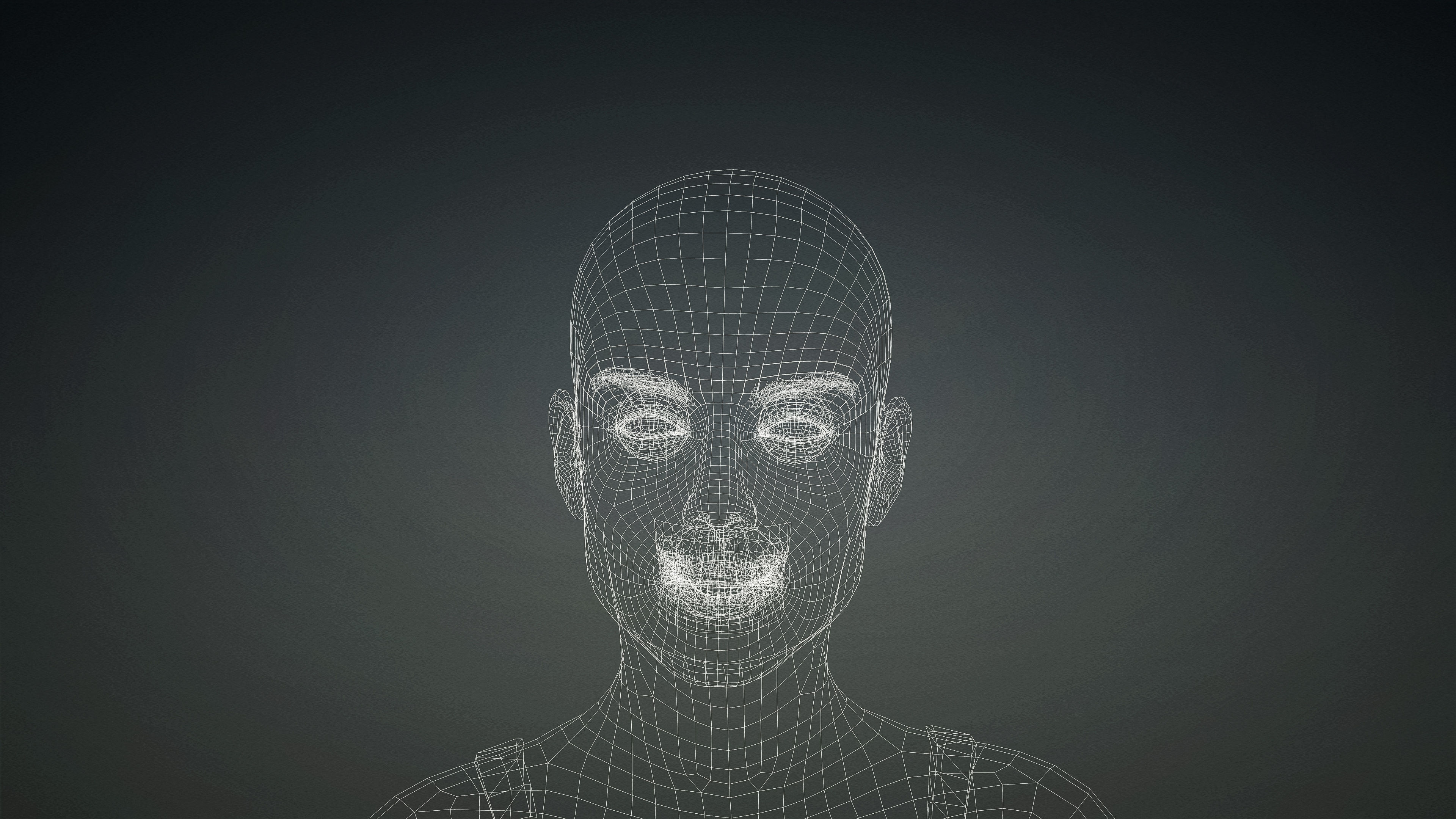 High Quality Realistic 3 Female Base Meshes -Fully Rigged- 3D Model Collection_55