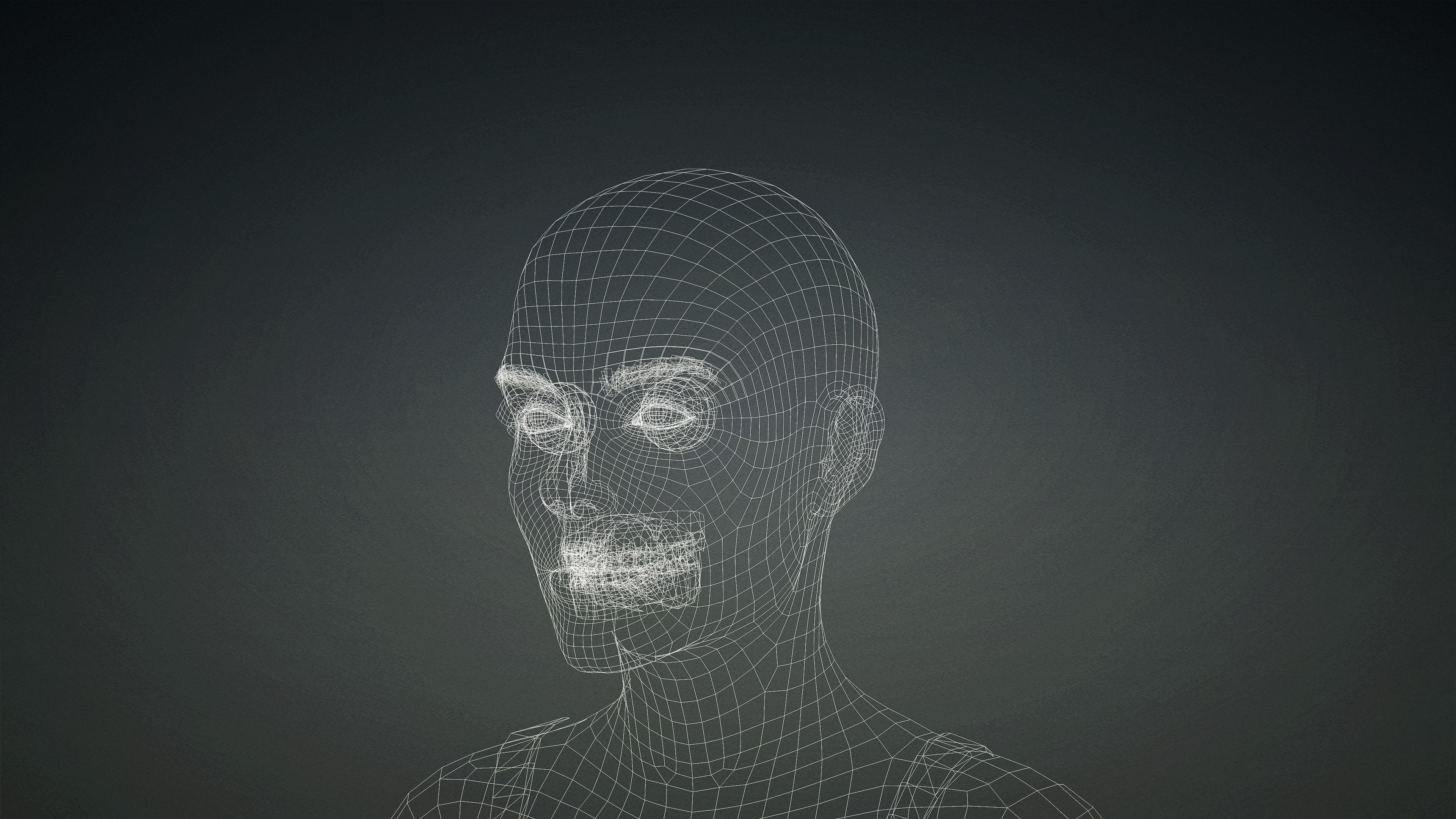 High Quality Realistic 3 Female Base Meshes -Fully Rigged- 3D Model Collection_53