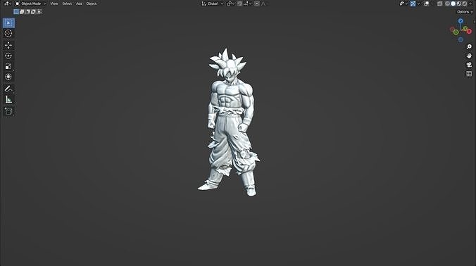 Songoku 3D print model